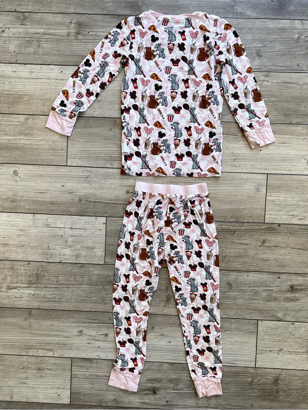 Bamboo Bliss | Disney Ratatouille Snack Pajama Set | Size: 4T